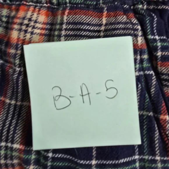 Aerie Flannel Plaid Cargo Skater Pajama Pants Oversized XXS - Picture 6 of 6